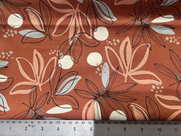 Picture of Fabric Palm Sunset